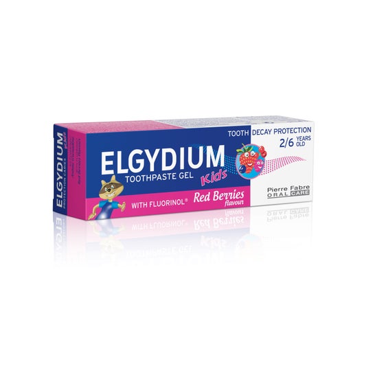 Elgydium Kids gel de fruits rouges 50ml