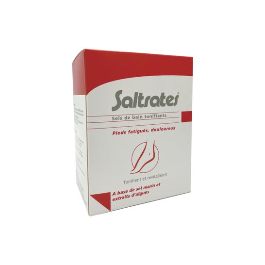 Saltrates Sel Bain Tonifiant Pied Fatigué 10x20g