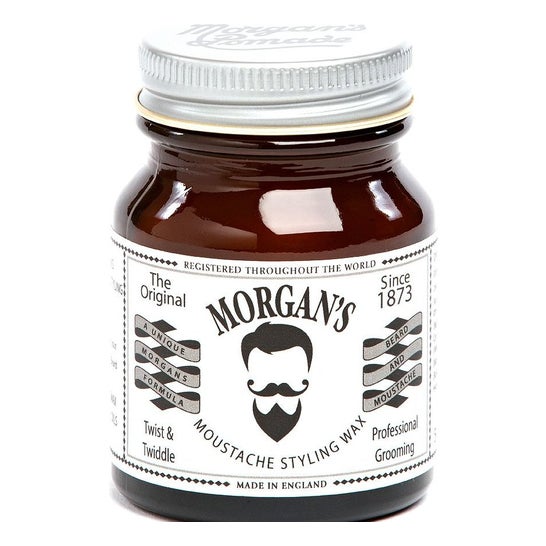 Morgan'S Moustache Styling Wax Twist & Twiddle 50g | DocMorris France