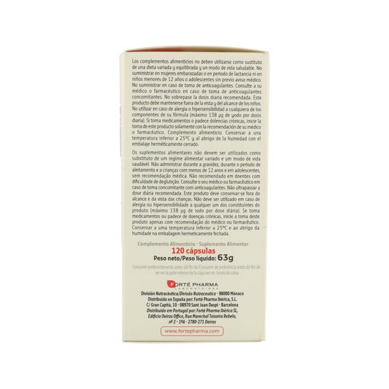 Forté Pharma Xtra Slim 700 120 Gélules