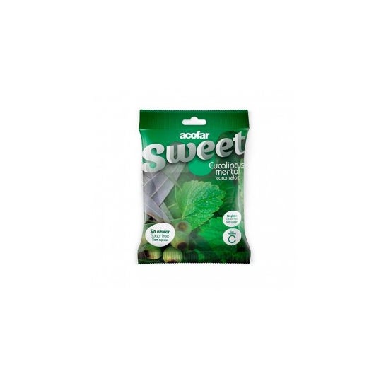 Acofarsweet Candy Sucre Sucre Eucalyptus Menthol Bag 60 G