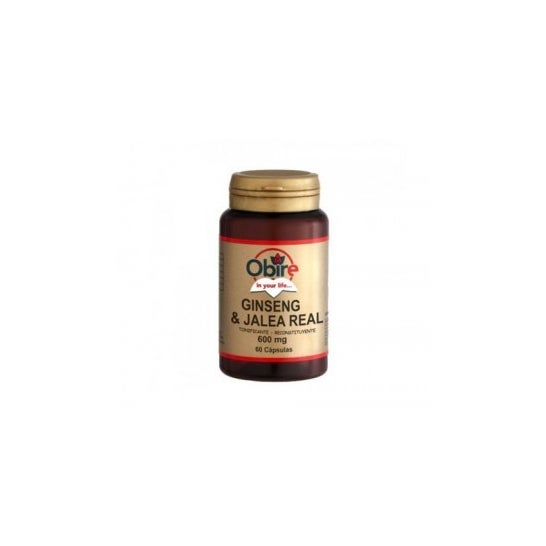 Ginseng d'Obire et Gelée Royale 600mg 60caps