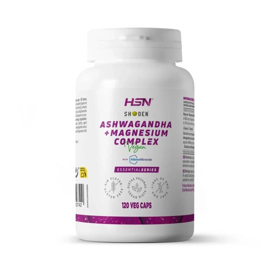 HSN Ashwagandha + Magnesio Complex 120vcaps