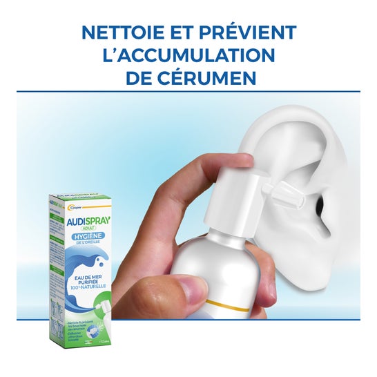 Audispray Adult Hygiène De L'Oreille 50ml