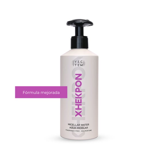 Xhekpon® Agua Micelar con Colágeno y Aloe Vera 400ml