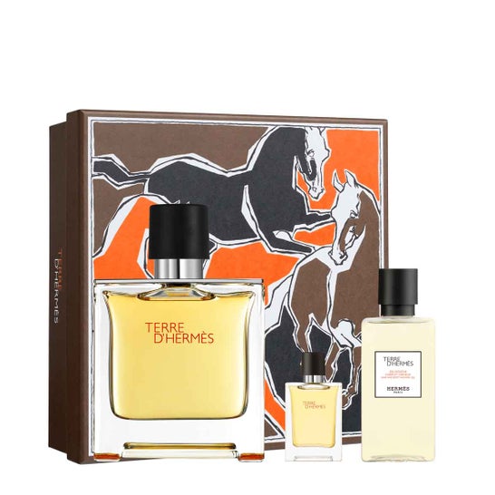 Hermes Set Terre Parfum Eau de Parfum 75ml + Gel Douche 40ml