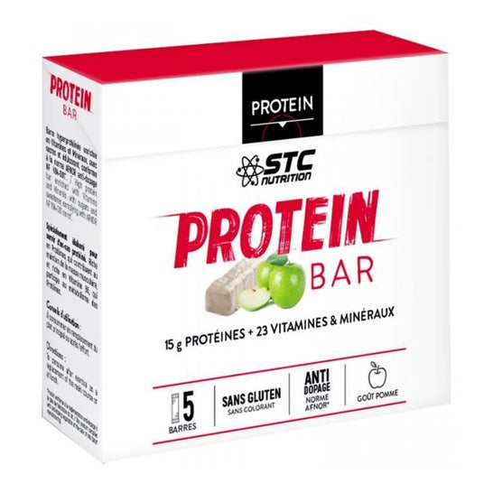 Stc Nutrition Protein Barre Pomme 5x45g