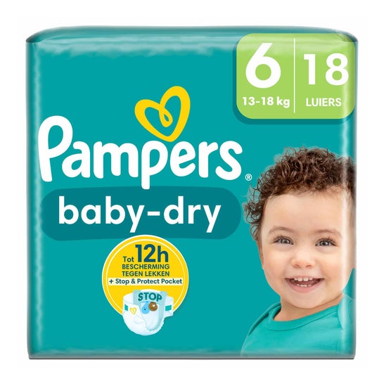 Pampers Baby Dry 12H Couche Taille 6 18uts