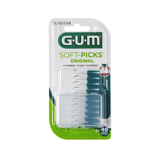 Cure-dents interdentaires Gum Soft-Picks Large 40 pièces