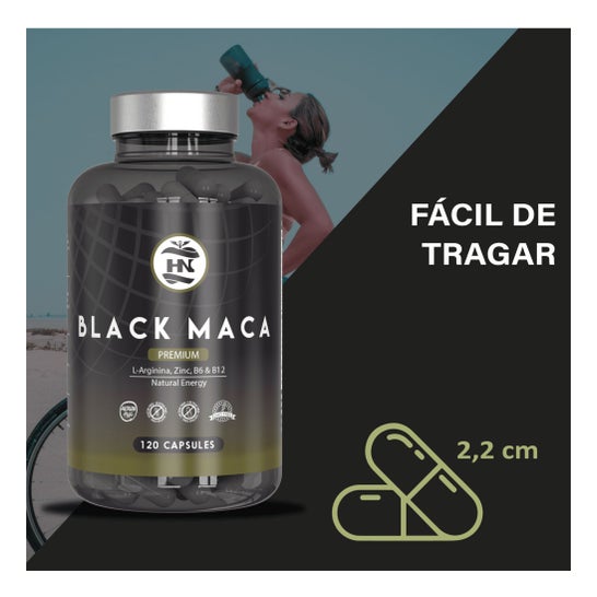 HN Pack Black Maca Premium 120 caps + Coenzyme Q10 120 caps
