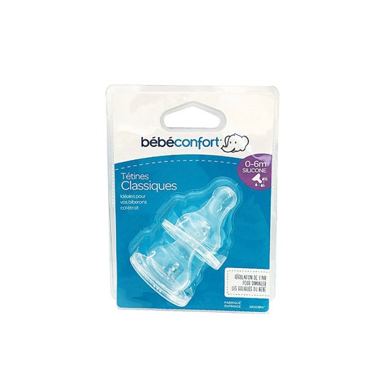 Bebe Confort Mamelon En Silicone Taille Standard 1 2uts