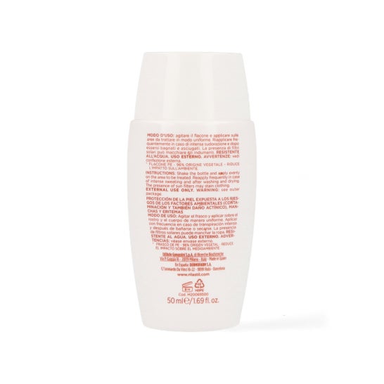 Rilastil Sun System Ak-Repair 100 Fluide Solaire Visage Peaux Sensibles 50ml