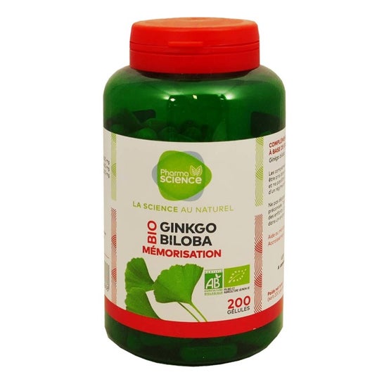 Pharmascience Ginkgo Biloba 200 gélules
