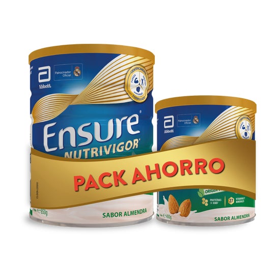 Ensure Nutrivigor Pack Origen Vegetal 850g + 400g