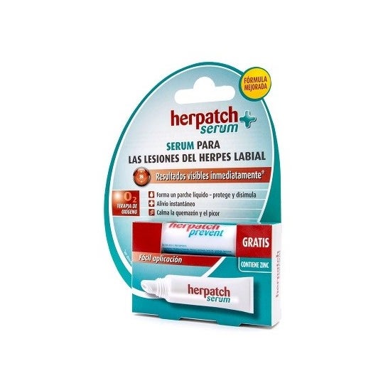 Herpatch Serum 5ml +Prevent 24uds