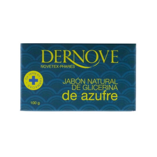 Dernove Natural Glycerin & Sulfur Savon 100g