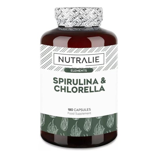 Nutralie Espirulina & Chlorella 180caps Nutralie Espirulina & Chlorella 180caps