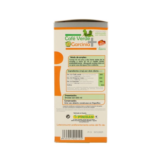 Café Vert Pinisan avec Garcinia 500ml