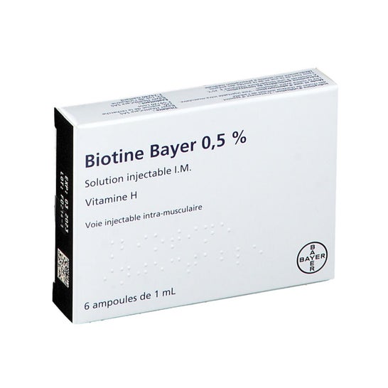Biotine Bayer 0,5% 6 Ampoules