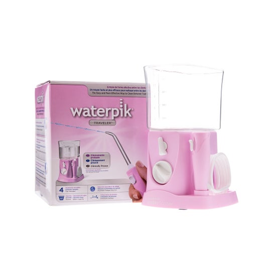 Waterpik™ Traveler irrigador bucal eléctrico rosa WP-300