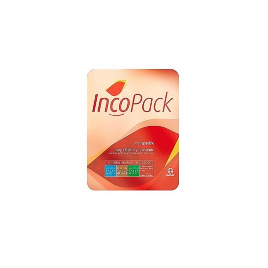 Incopack Mallas Elásticas Lavables T-Maxi 4uds