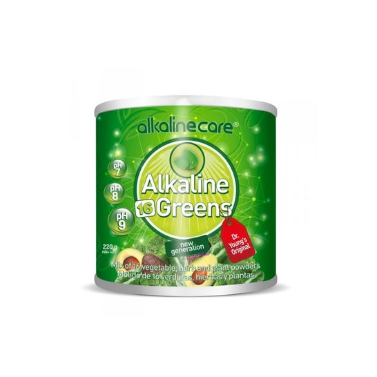 Verts 220 g (16 verts) Soins alcalins alcalins