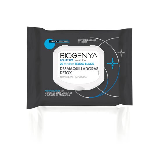 Biogenya Detox Cleansing Wipes 20uds