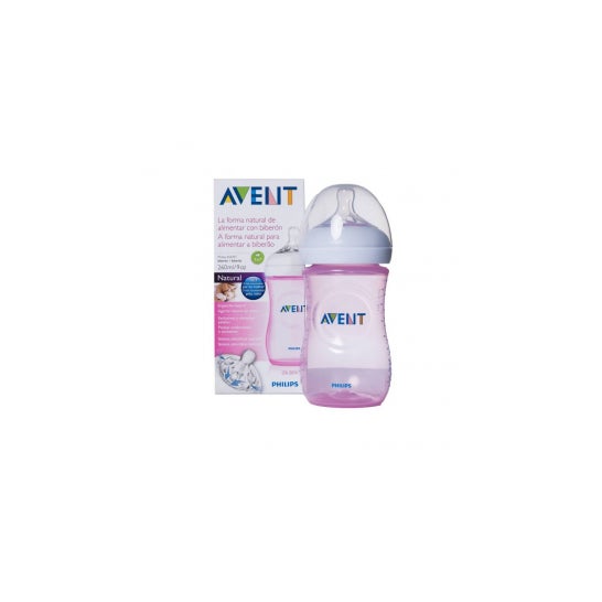 Avent Natural flacon rose 260ml
