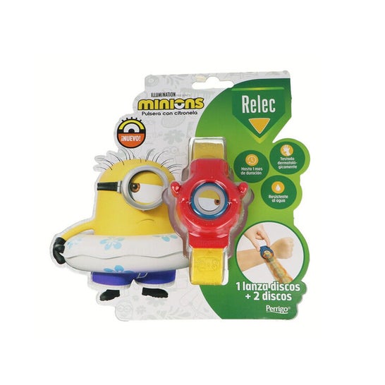 Bracelet Relec Minions rouge