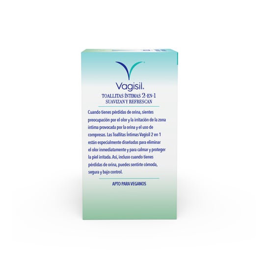 Vagisil Incontinence Lingettes 12uts