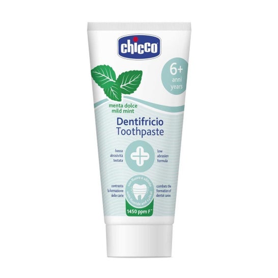 Chicco Dentifrice Menthe 6a+ 50ml