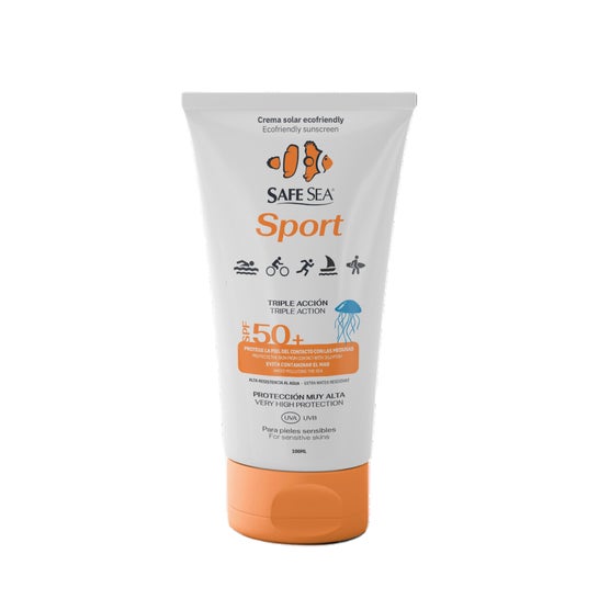 Safe Sea Solar Medusas Sport Triple Action Crème Spf50+ 100 ml