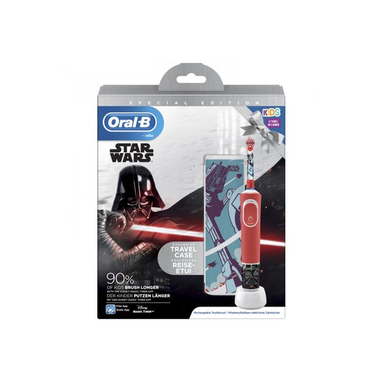 Brosse à dents électrique Oral-B Kids Star Wars Star Wars + étui de voyage