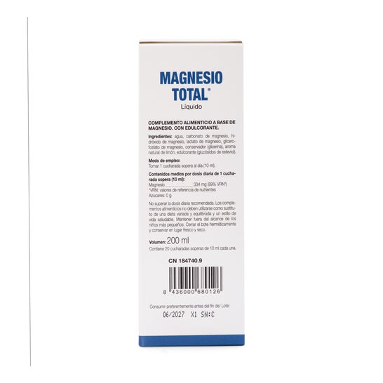 Ana Maria Lajusticia Magnésium Total Goût Citron 200 ml