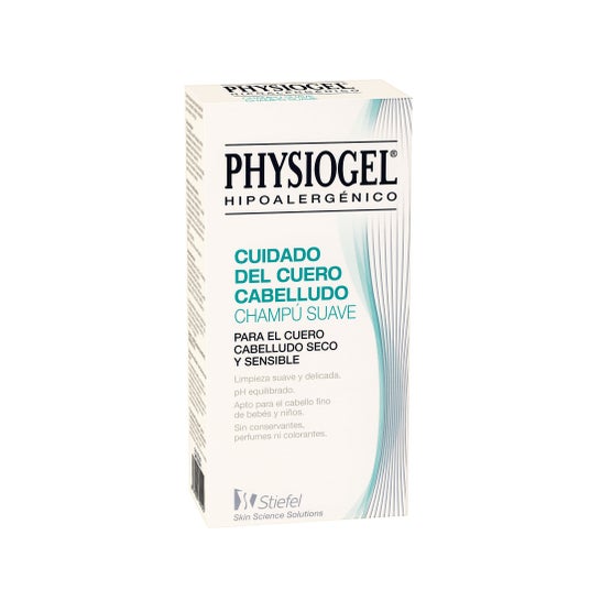 Physio shampooing gel shampooing doux pour cuir chevelu sec et sensible 250ml