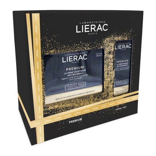 Lierac Premium Coffret La Crème Voluptueuse Anti-Âge Absolu 50ml + La Crème Regard Anti-Âge Absolu 15ml