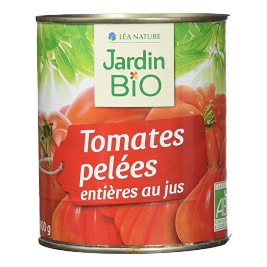 Tomates pelées entières Jardin Bio 800g