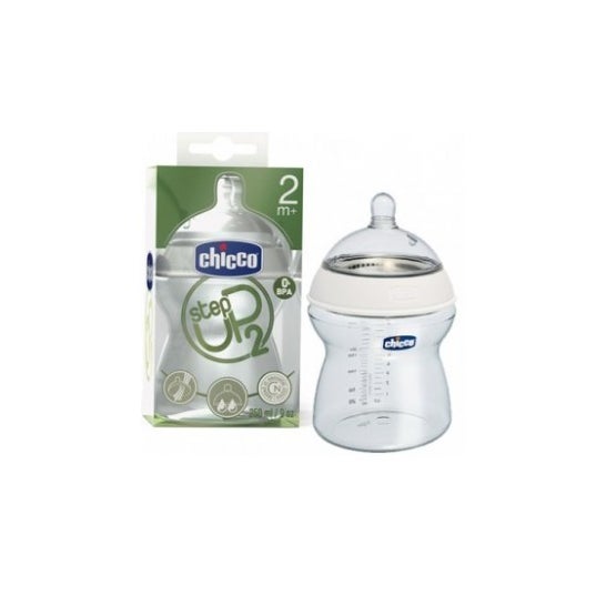 Chicco™ biberón Step Up tetina silicona boca ancha flujo normal 150ml 1ud 1ud