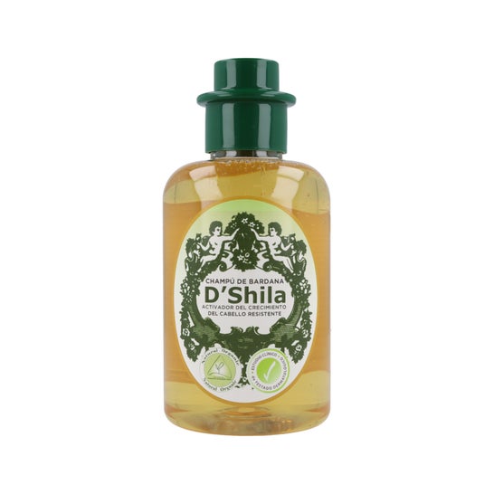 D'Shila Shampooing à la Bardane Activateur de Croissance 300 ml