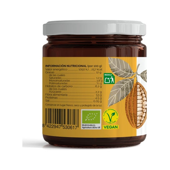 Soria Natural Crème de Cacao Sans Sucre Bio 200g