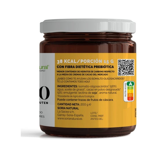 Soria Natural Crème de Cacao Sans Sucre Bio 200g