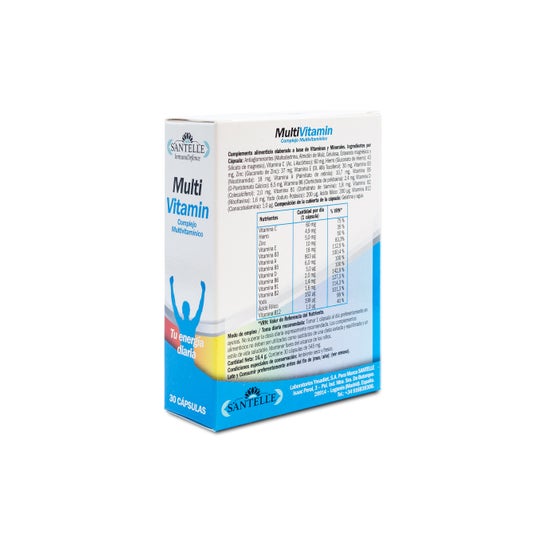Santelle Multivitamine Complexe Multivitaminé 30caps