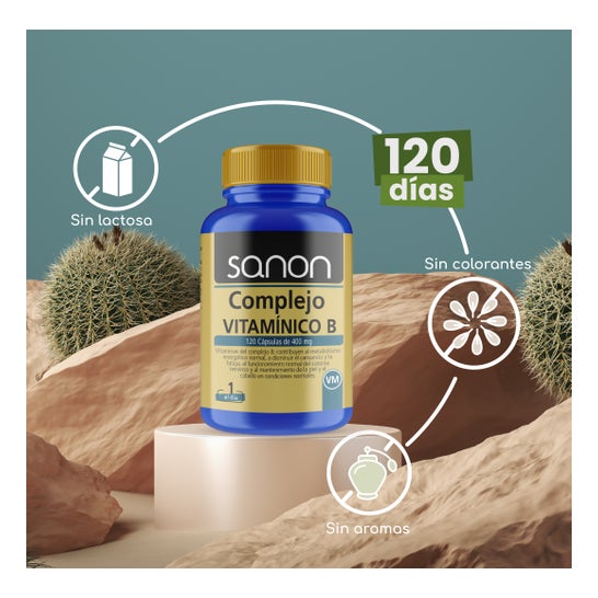 Sanon Vitamine B Complexe 400mg 120caps