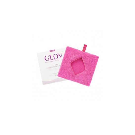 Gant démaquillant Glov Comfort Pink Microfibre