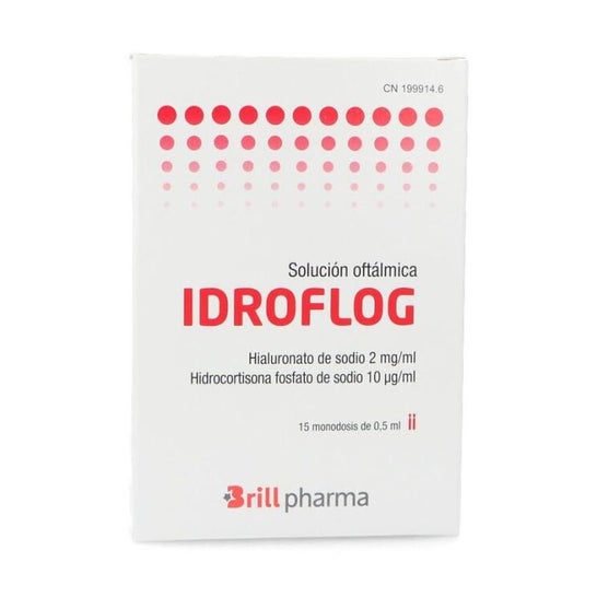 Idroflog Solution Ophtalmique 15x0.5ml