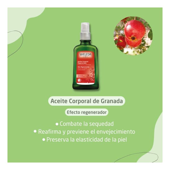 Weleda Huile Corps Grenade 100 ml