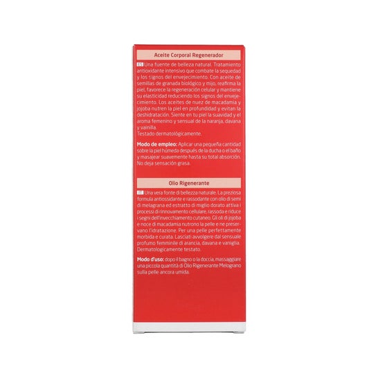 Weleda Huile Corps Grenade 100 ml