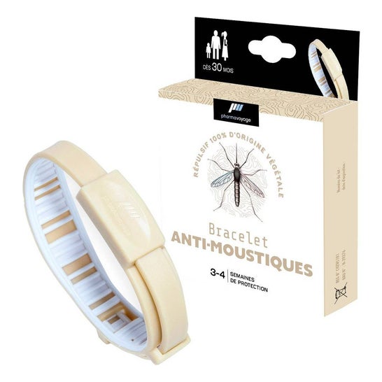 Pharma Voyage Bracel Anti-Moustiquet Ivoire