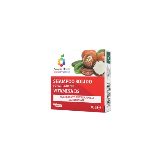 Colours Of Life Vitamin B5 Solid Shampoo 80g