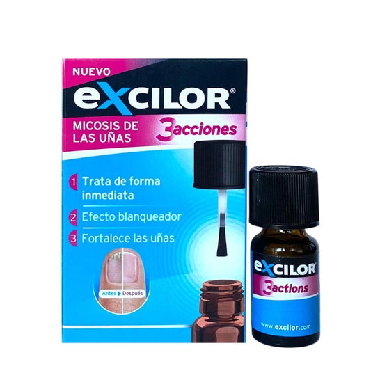Excilor Solution antifongique 3 actions 7 ml